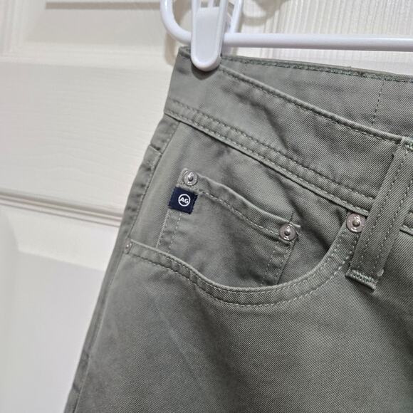 AG Men’s Olive Green Straight Leg Pants Size 32 - Picture 11 of 13